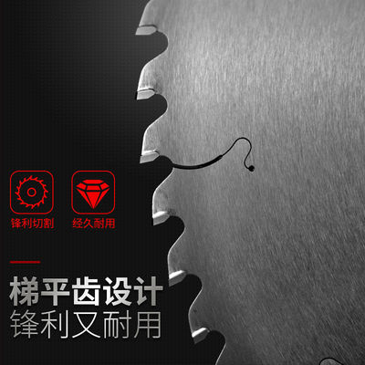 2-5MM 두께 알루미늄 TCT 탄화물 이빨 금 틴 코팅을 가진 원형 톱 블레이드