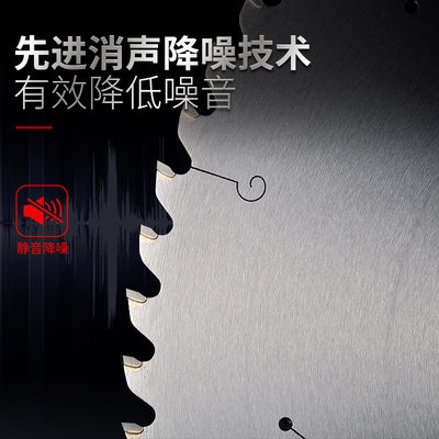 2-5MM 두께 알루미늄 TCT 탄화물 이빨 금 틴 코팅을 가진 원형 톱 블레이드
