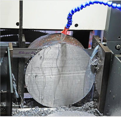 지능형 CNC 금속 절단 밴드 톱 4kw 모터 전력 및 4400 * 34mm 블레이드 크기