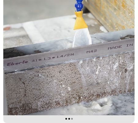 지능형 CNC 금속 절단 밴드 톱 4kw 모터 전력 및 4400 * 34mm 블레이드 크기