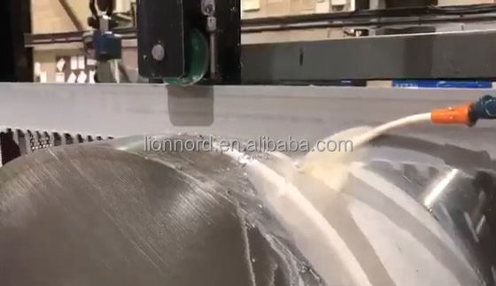 지능형 CNC 금속 절단 밴드 톱 4kw 모터 전력 및 4400 * 34mm 블레이드 크기