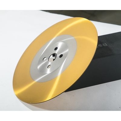 마감 Ti 코팅 고속 스틸 24 인치 원형 톱 블레이드 금속 275 * 2.5mm