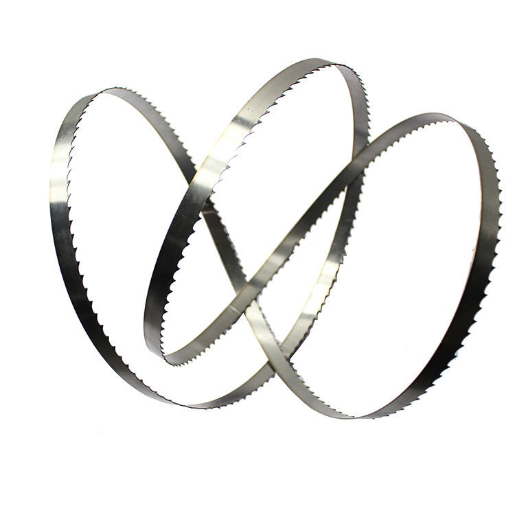고 주파수 용접 수평 밴드 절단 톱 블레이드 치아 간격 15-28mm